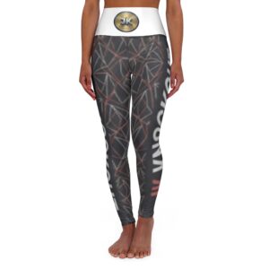 JK KNOCKOUT High Waisted Yoga Leggings (AOP)