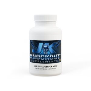 JK KNOCKOUT Multivitamin for Men Supplement (60 Capsules).