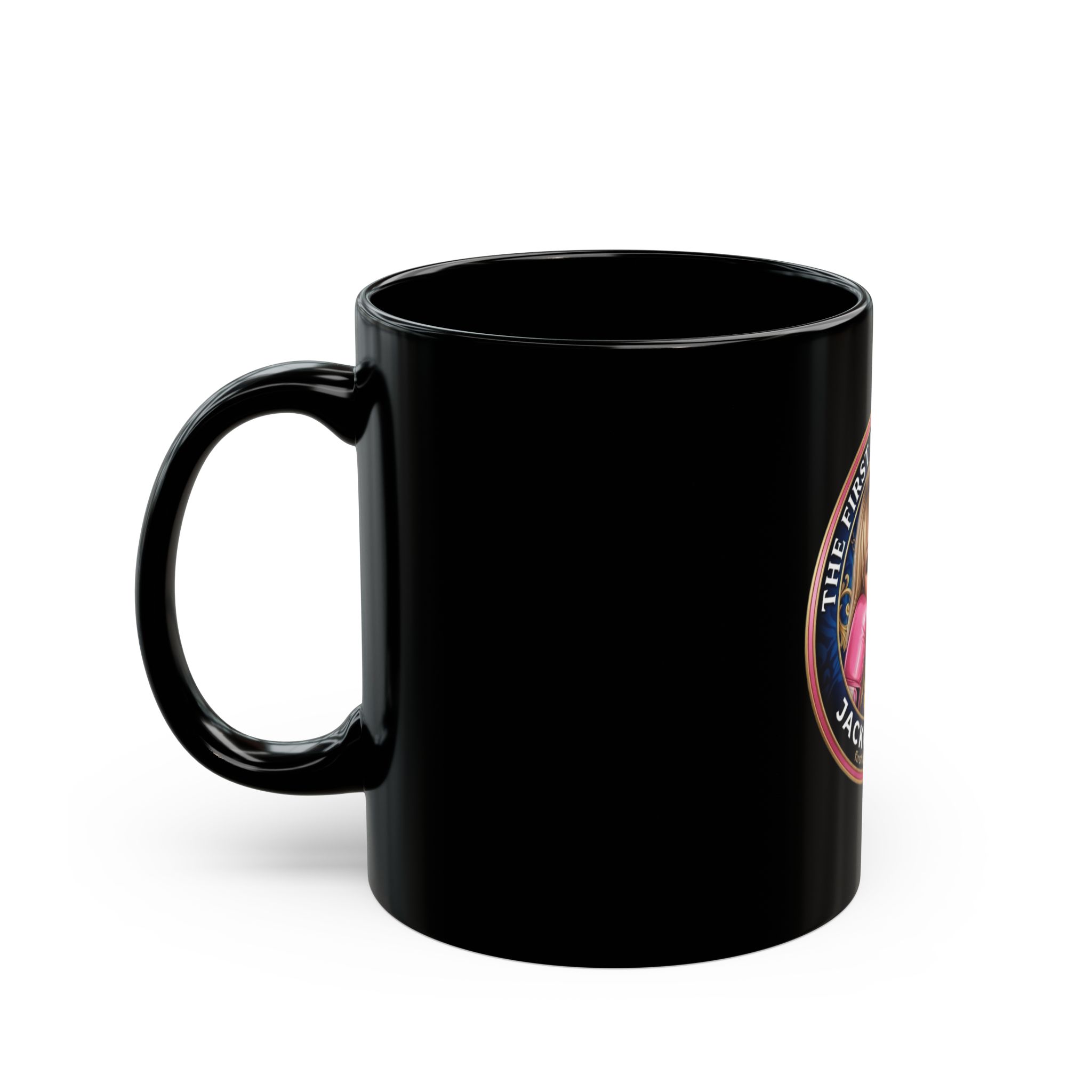 JK KNOCKOUT Black Mug (11oz, 15oz) - Image 3