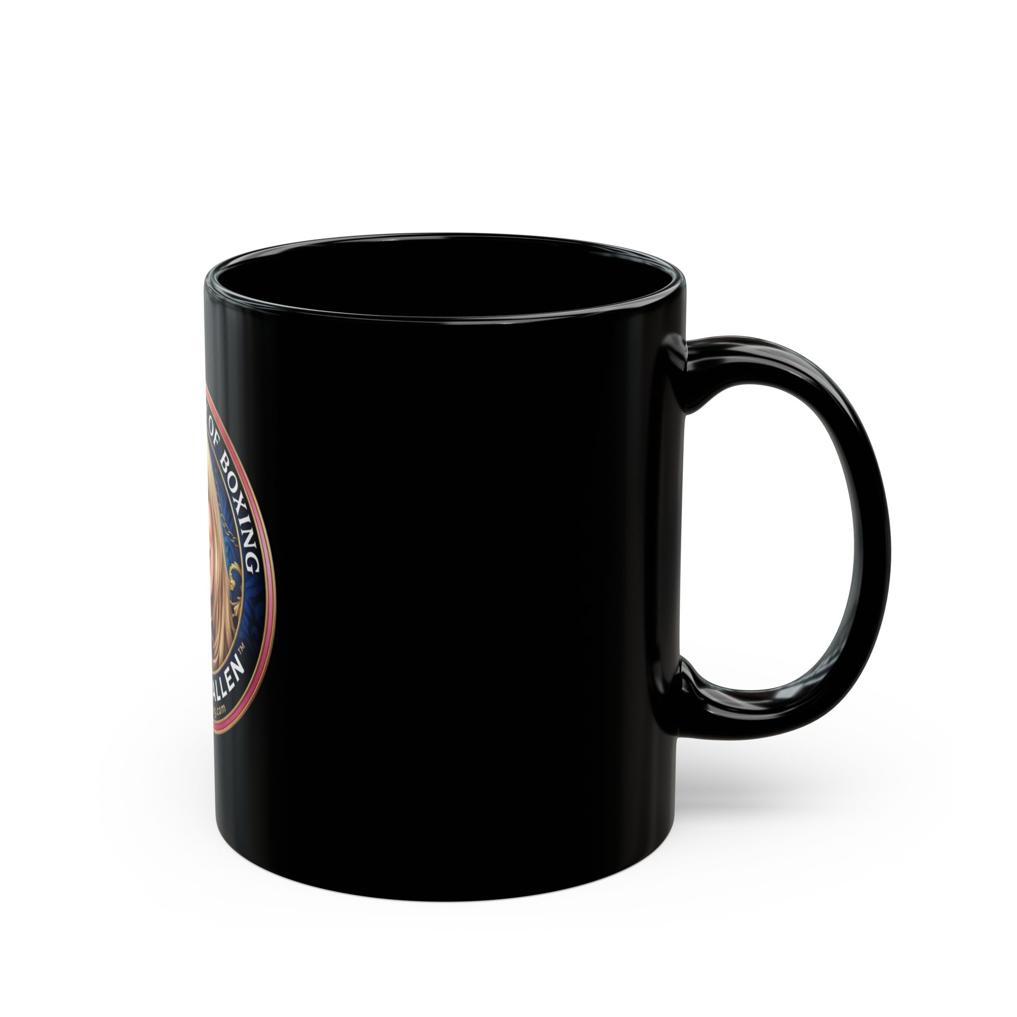 JK KNOCKOUT Black Mug (11oz, 15oz) - Image 2