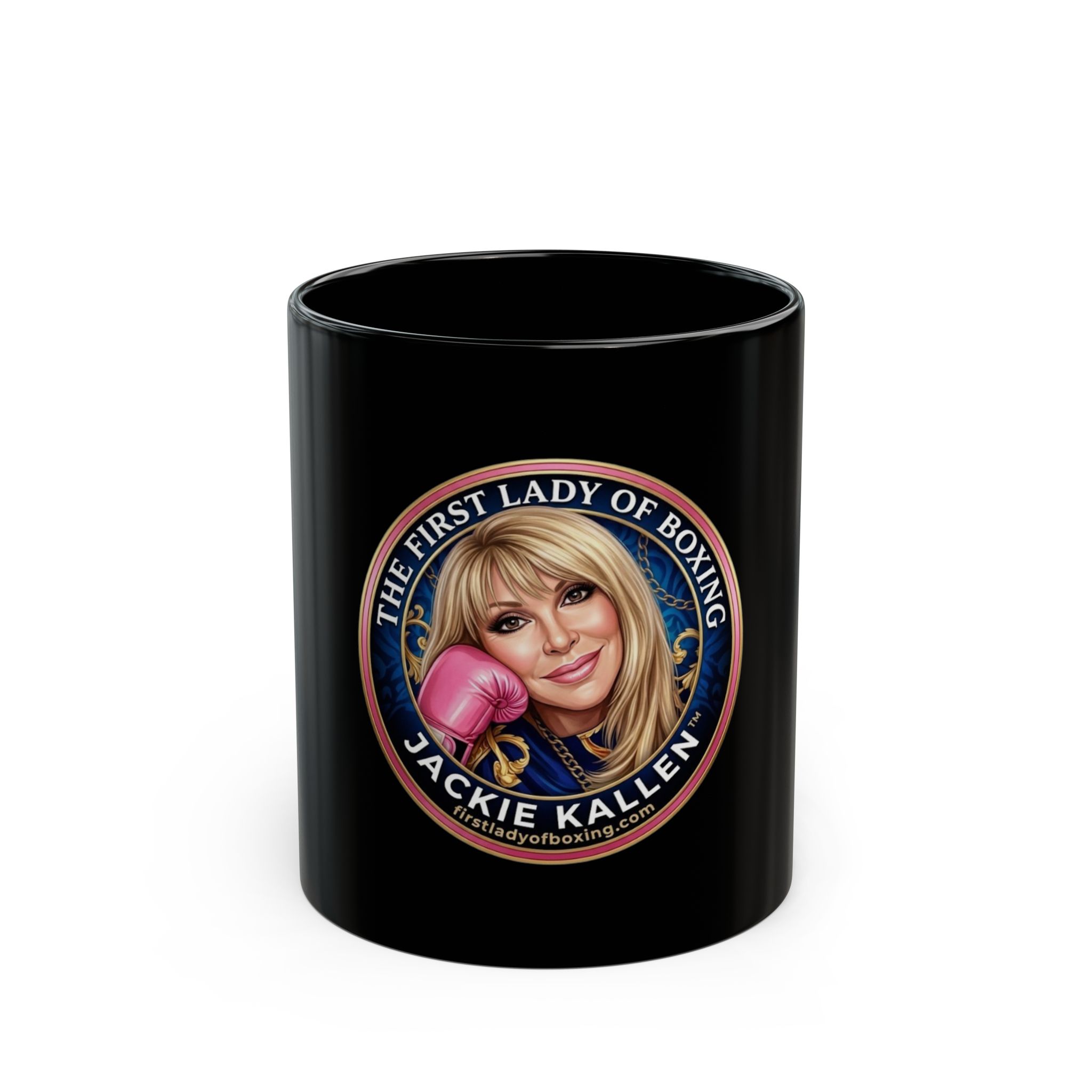 JK KNOCKOUT Black Mug (11oz, 15oz)